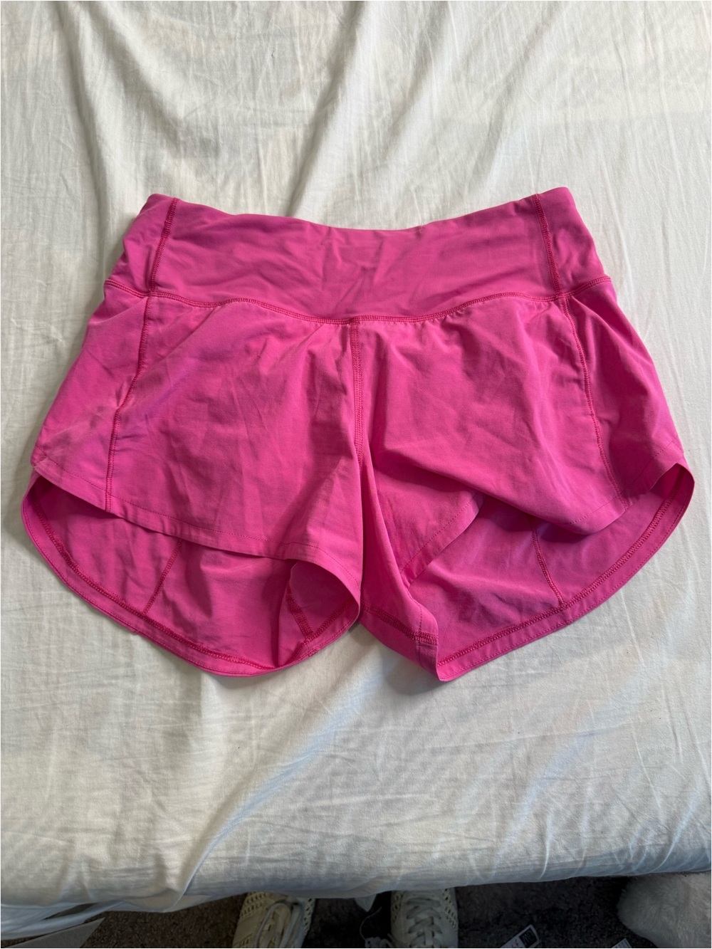 Women’s Hot Pink Athletic Running Shorts
